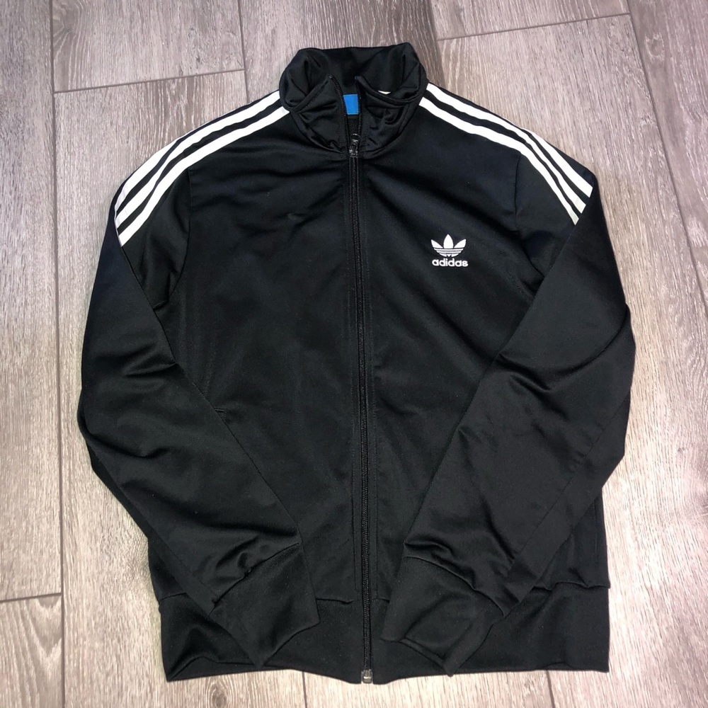 Vintage Embroidered Adidas Track Jacket